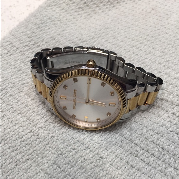 Michael Kors Two-Tone Silver and Gold Watch - Picture 2 of 5